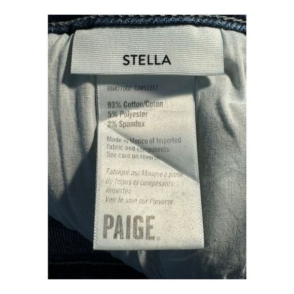 NEW PAIGE Women’s Size 14 (32) Stella Straight Soleil Destructed NWT - Picture 7 of 9